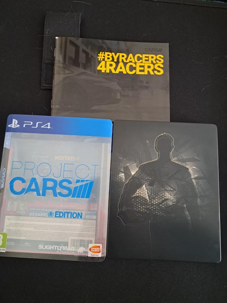 Boîtier en acier pour PS4 Project Cars 4 en édition limitée, Consoles de jeu & Jeux vidéo, Jeux | Sony PlayStation 4, 1 joueur