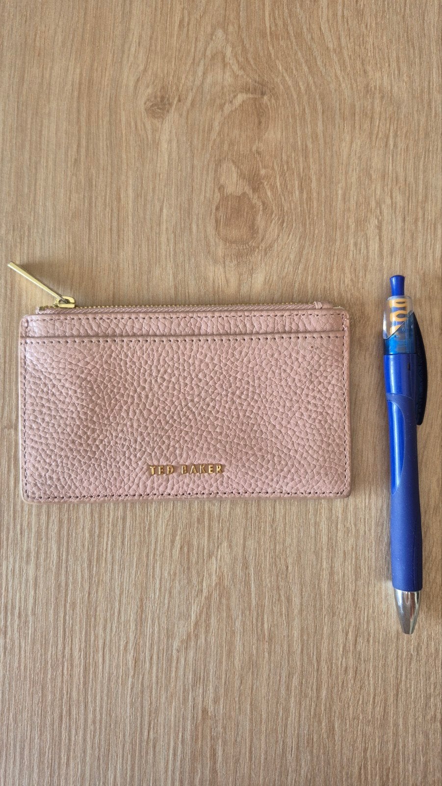 Ted baker roze portemonnee, Handtassen en Accessoires, Gebruikt, Leder, Roze, Ophalen
