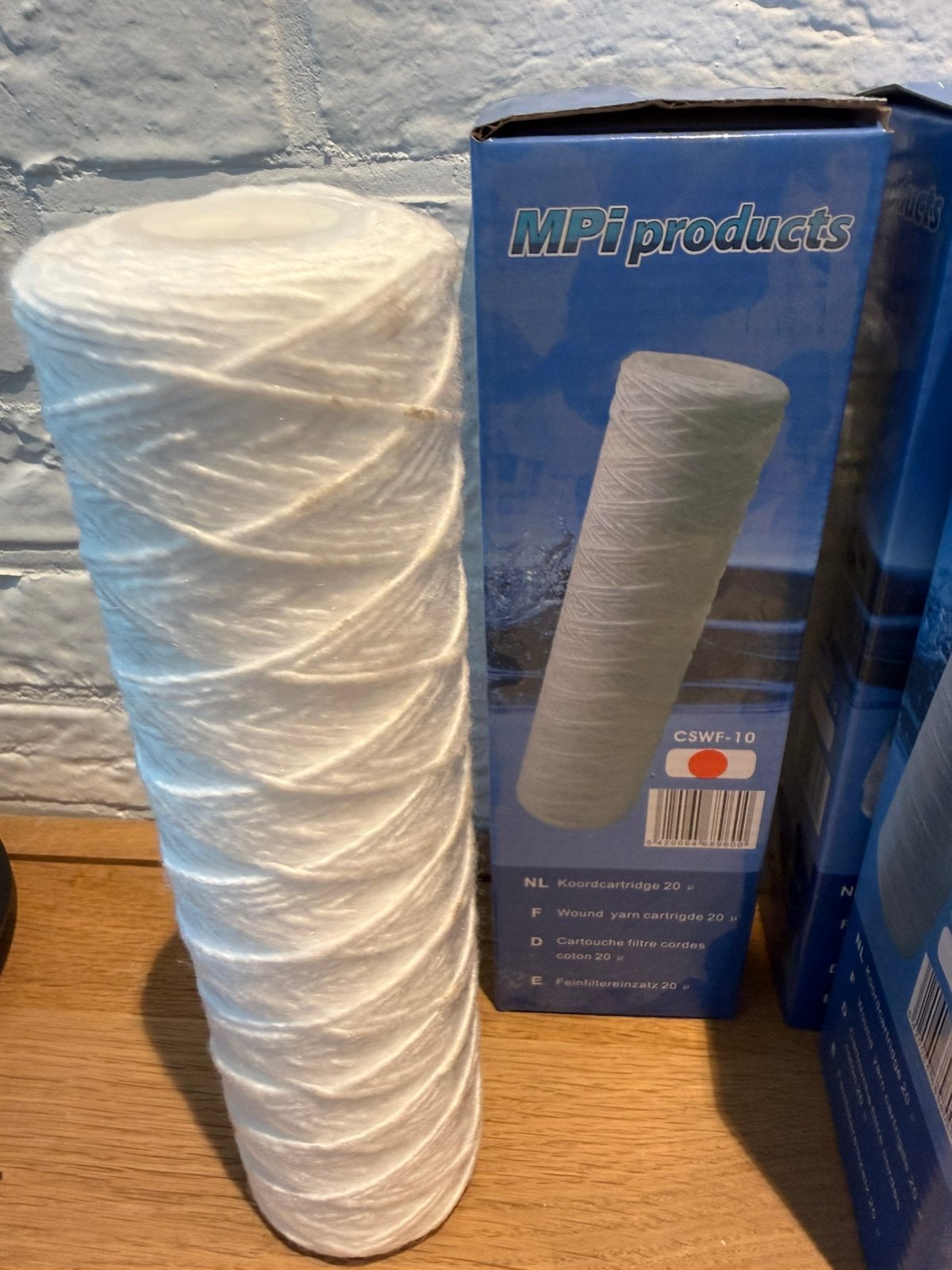Filters voor regenwaterfilter, Ophalen, Nieuw