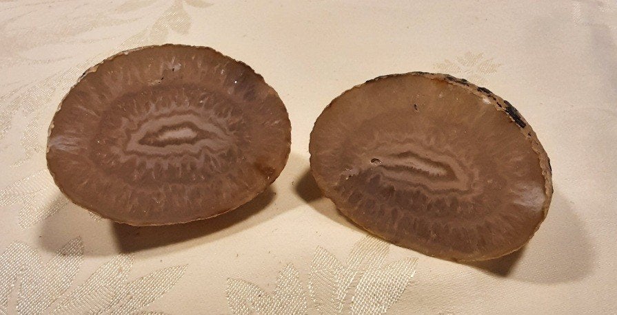 Aaneensluitende Agaat geode, Ophalen of Verzenden, Mineraal
