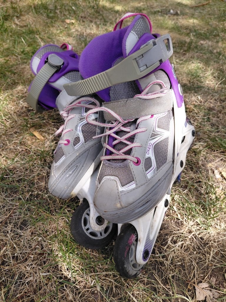 in line skates, Sport en Fitness, Skeelers, Ophalen, Gebruikt, Kinderen