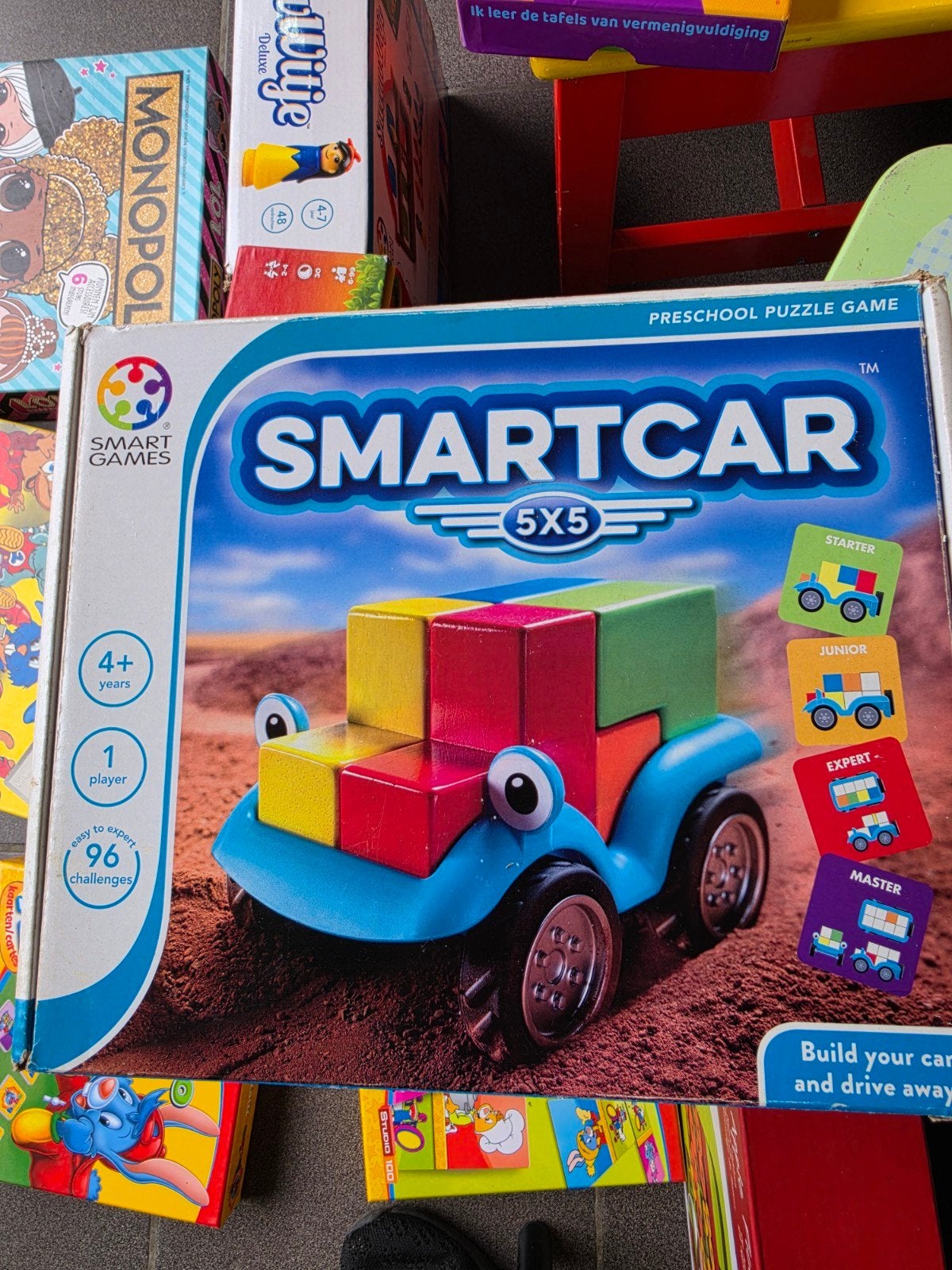 Smartcar, educatieve puzzel van smart games, Enfants & Bébés, Enlèvement, Utilisé
