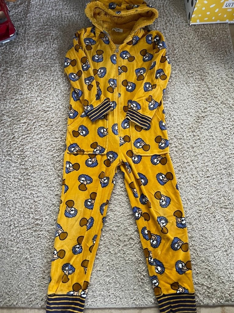 Onesie Woody (128), Kinderen en Baby's, Kinderkleding | Maat 128, Nacht- of Onderkleding, Gebruikt, Jongen of Meisje, Ophalen of Verzenden
