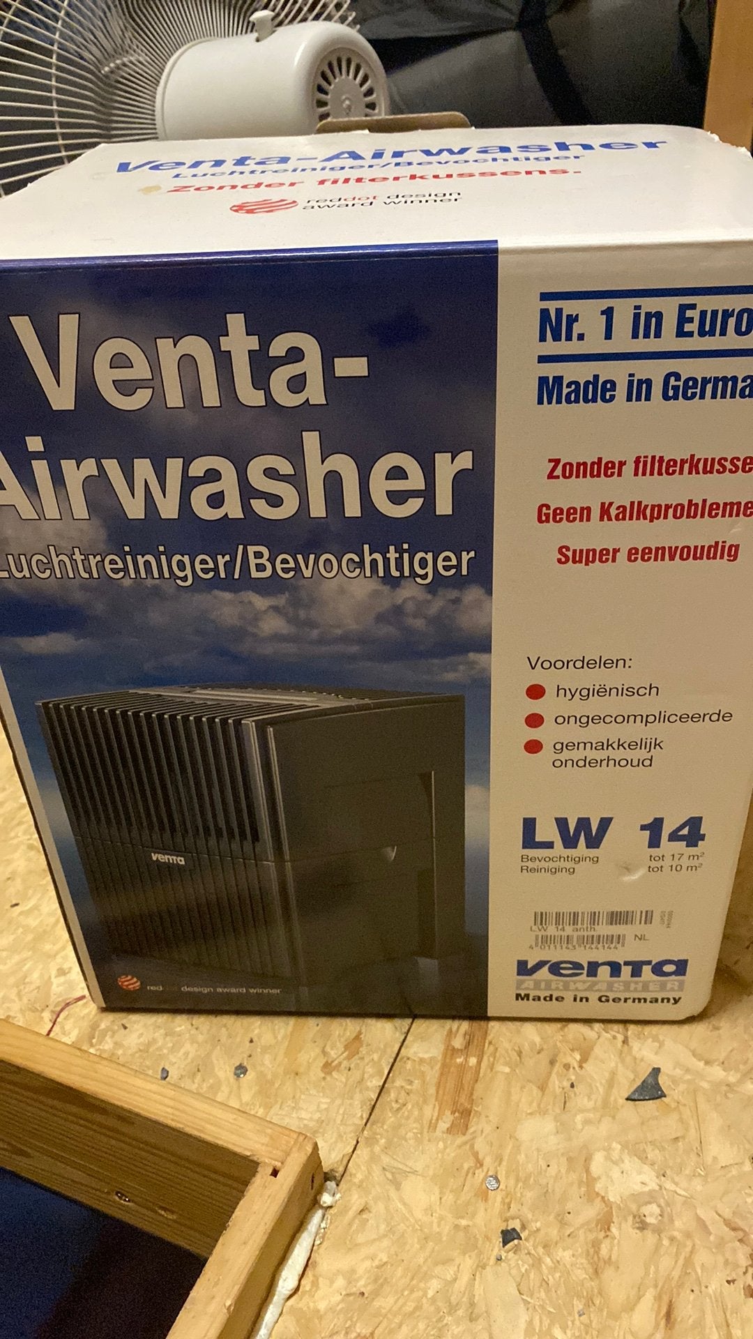 Luchtreiniger/bevochtiger, Ophalen of Verzenden, Gebruikt, Luchtbevochtiger