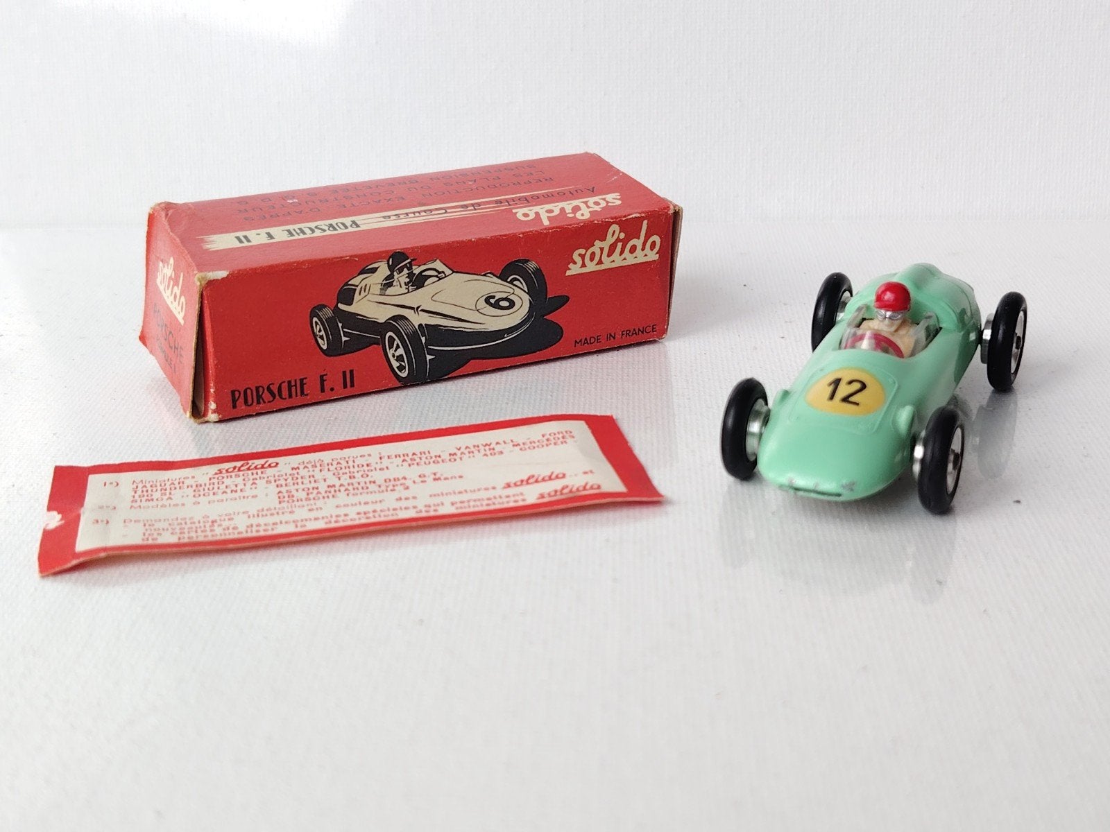 Solido Porsche F2 Originale, Enlèvement ou Envoi, Solido