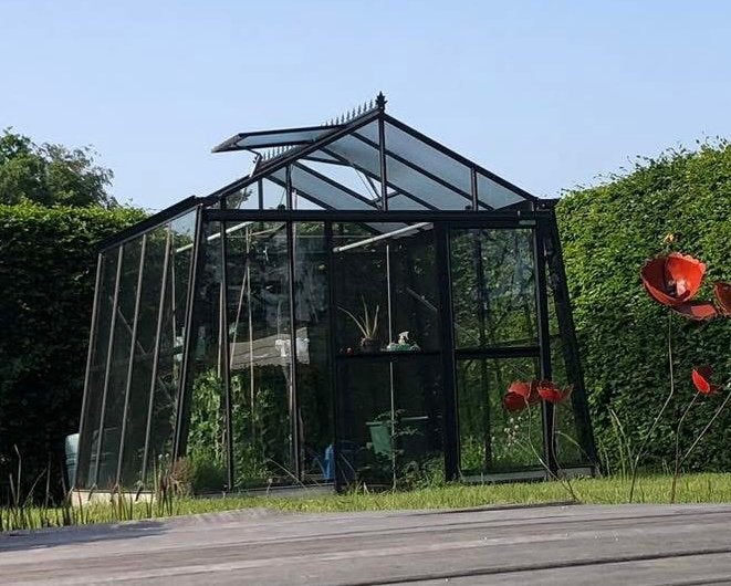 Serre van Stappaerts (nieuw gekocht), weg wegens verhuis, Tuin en Terras, Ophalen, Zo goed als nieuw