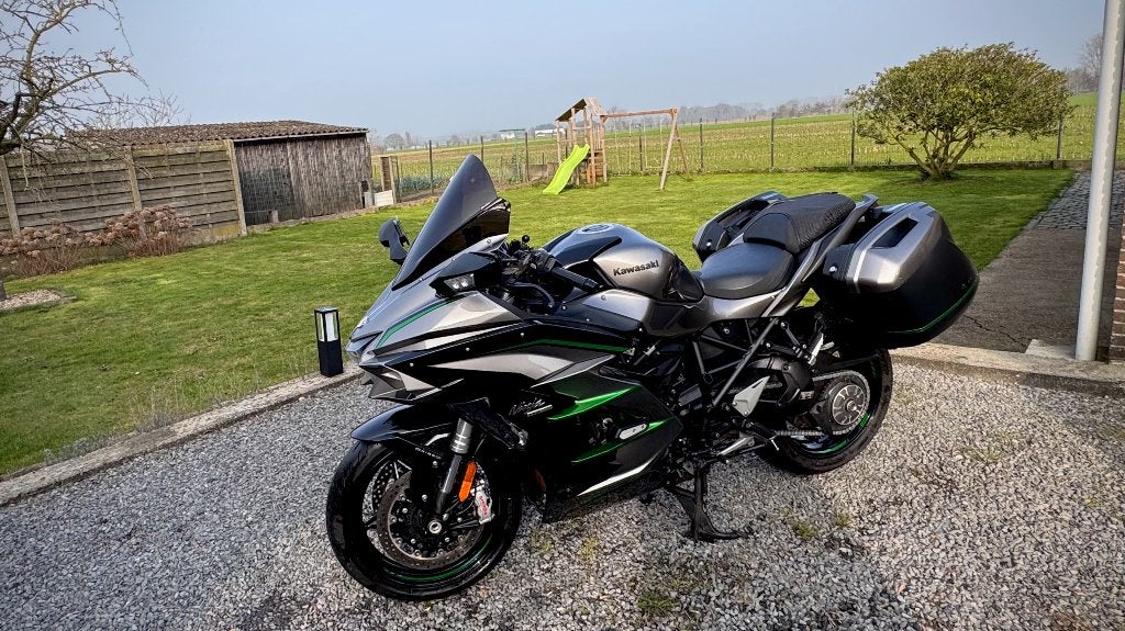 Kawasaki Ninja H2 SX SE+ – 09/2020 – 12.622 km –Topstaat, Handvatverwarming, 4 cilinders, Motorrijbewijs A, Gebruikt