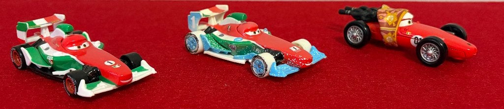 DISNEY CARS Série Francesco Bernoulli Die Cast 1:55, Enlèvement ou Envoi, Comme neuf, Voiture