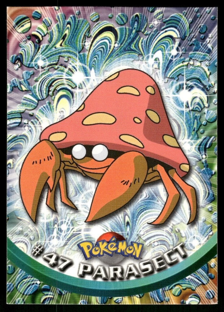 Parasect 47/144 - Topps Series 1 (EX), Verzenden, Gebruikt