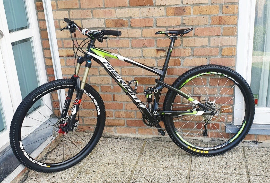 VTT Merida   "full carbone", Enlèvement, Vitesses