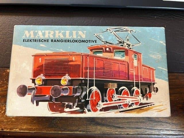 Märklin 3001 elektrische rangeer locomotief, Ophalen, Locomotief, Märklin