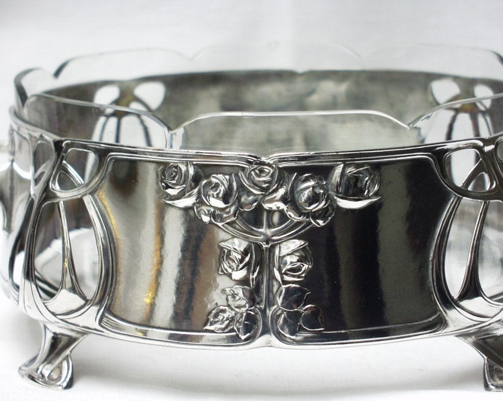 Coupe à fruits Art Nouveau., Antiquités & Art, Enlèvement ou Envoi