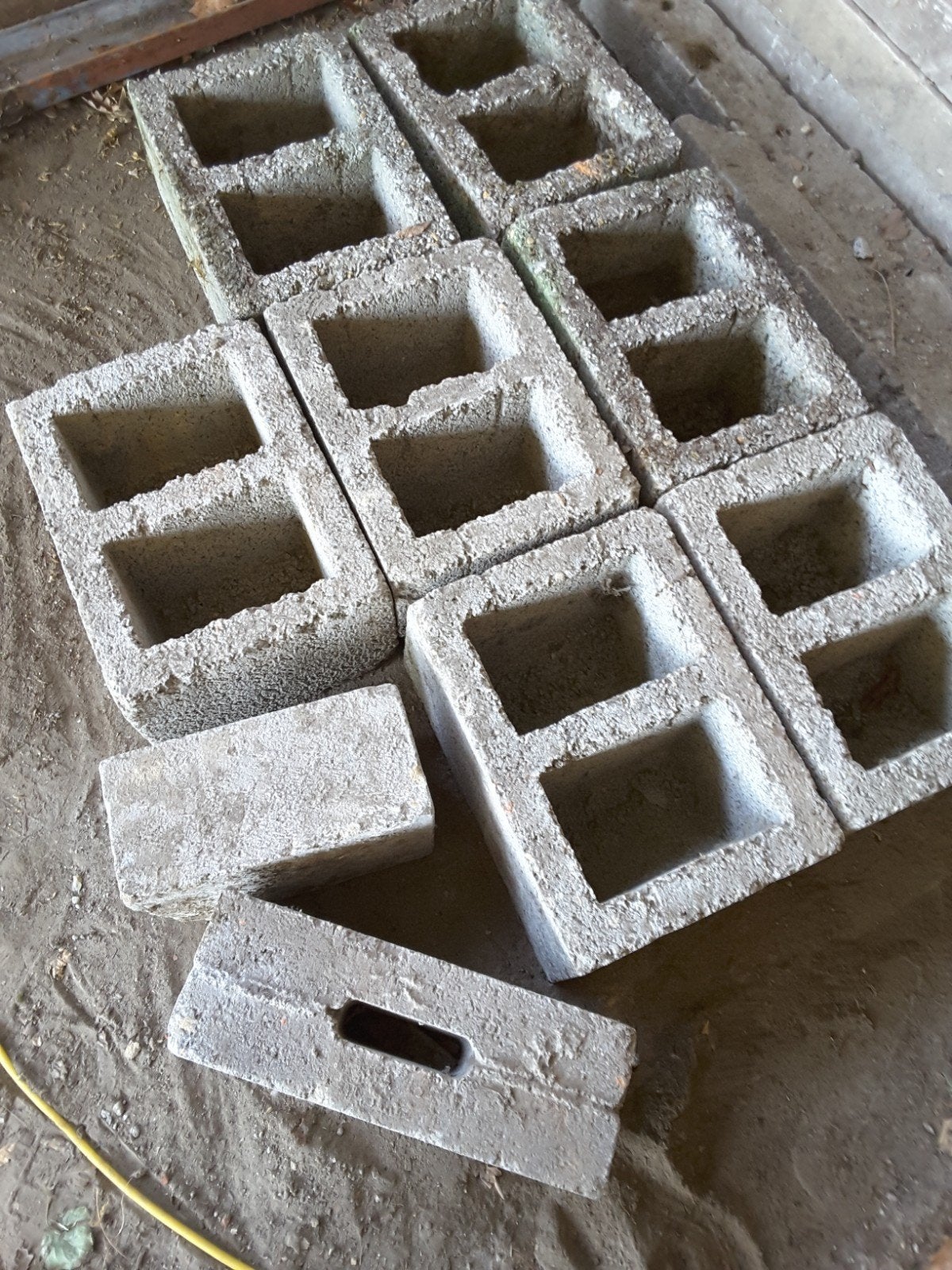Grote argex Betonblokken 40x29x19, Doe-het-zelf en Bouw, Metselstenen, Ophalen, Gebruikt