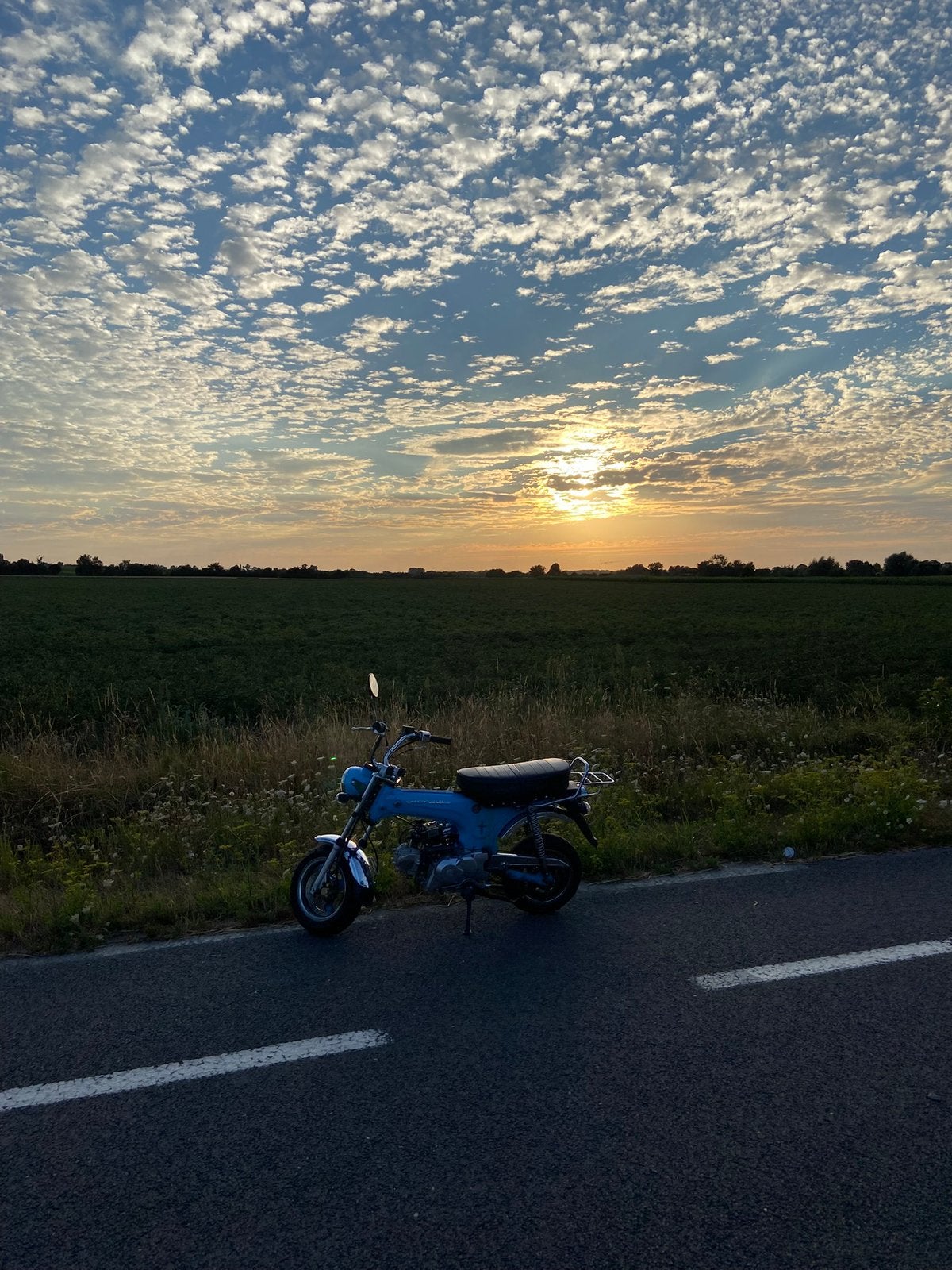 Zhenhua DX 50cc Dax – 3.732 km, Fietsen en Brommers, Ophalen, Klasse B (45 km/u), Zo goed als nieuw, 4 versnellingen