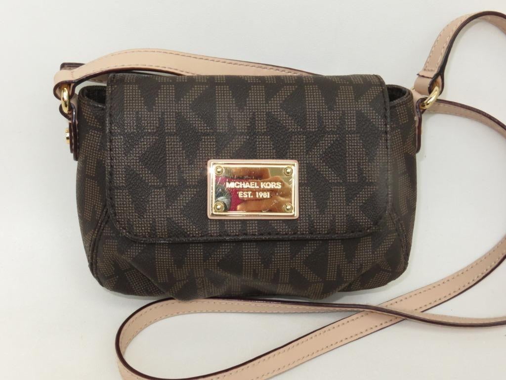 handtasje Michael Kors, Ophalen of Verzenden, Zo goed als nieuw, Bruin, Handtas