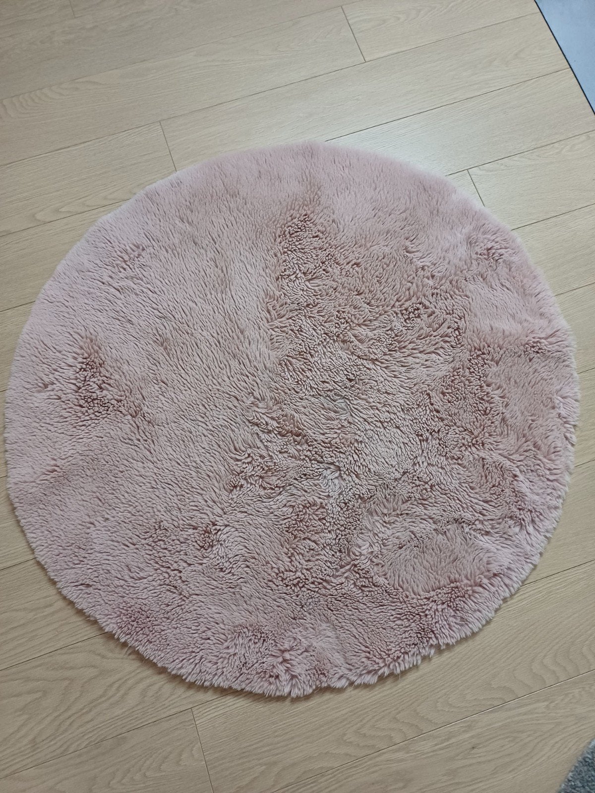 Tapis rond rose tendre, Maison & Meubles, Accessoires pour la Maison | Sous-verres & Sous-plats, Enlèvement, Rose