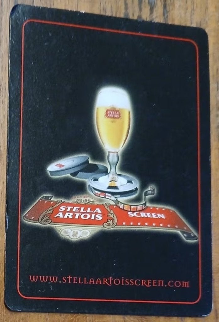 Carte à jouer Brewery, Collections, Enlèvement ou Envoi, Stella Artois