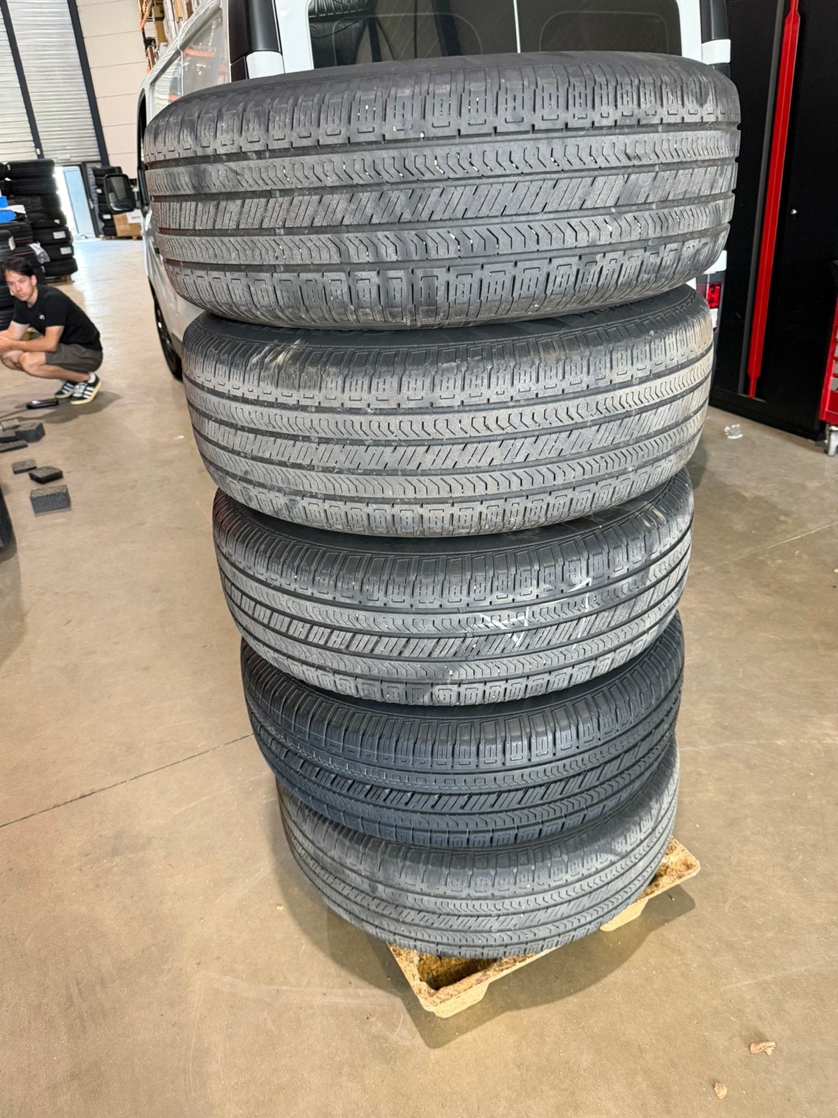 Defender 2022 originele 19 inch velgen+banden 5stuks, Auto-onderdelen, Banden en Velgen, Ophalen, 19 inch, Band(en)
