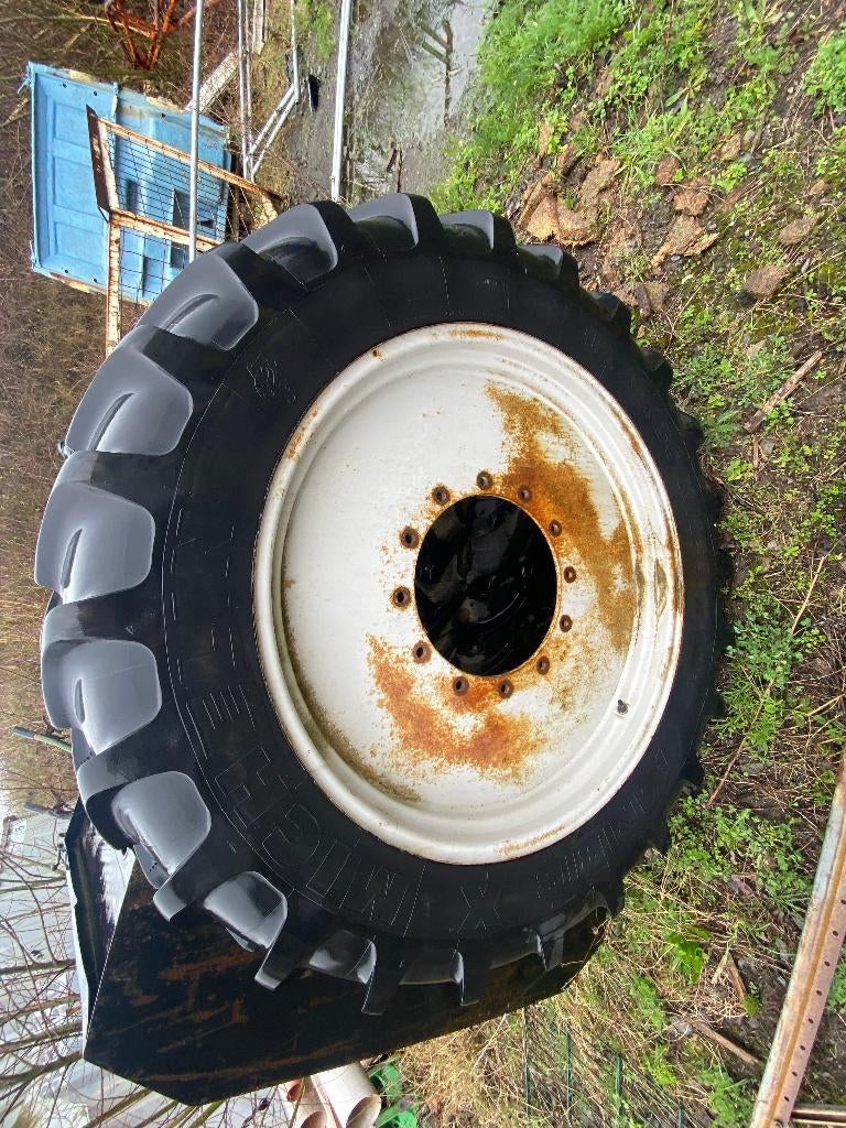 Pneus agricole Michelin 12.4R36 et 13.6R48, Autos : Pièces & Accessoires, Pneus & Jantes, Enlèvement, Pneu(s)