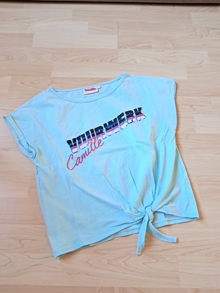 T-shirt Camille Vuurwerk maat 158, Gebruikt, Meisje, Ophalen of Verzenden, Shirt of Longsleeve