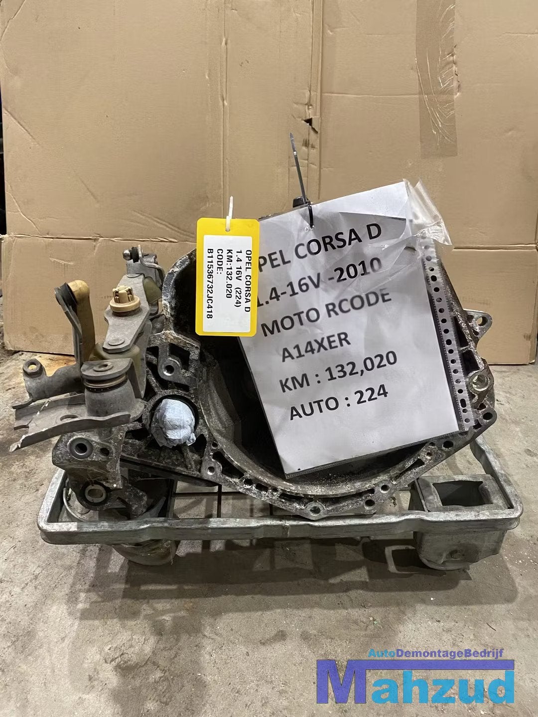 OPEL CORSA D 1.4 16V Versnellingsbak 5 BAK HANDBAK C418, Opel Automobile GmbH, Opel, Bahnhofsplatz 1
65423  Russelsheim am Main, DE
