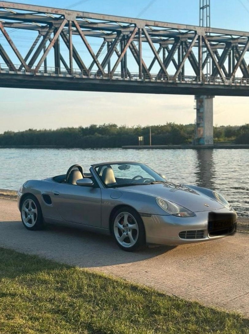 Prachtige Porsche Boxter 3.2S FULL OPTION + nieuwe IMS, Autos, Argent ou Gris, Achat, Bleu, 2 portes