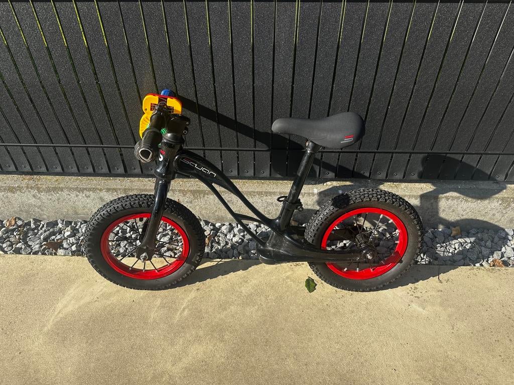 Loopfiets Sajan, Ophalen