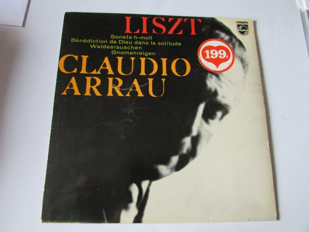 FRANZ LISZT ; Sonate h - Moll , Claudio Arrau, lp, CD & DVD, Vinyles | Classique, Compilation, Enlèvement ou Envoi, Autres compositeurs