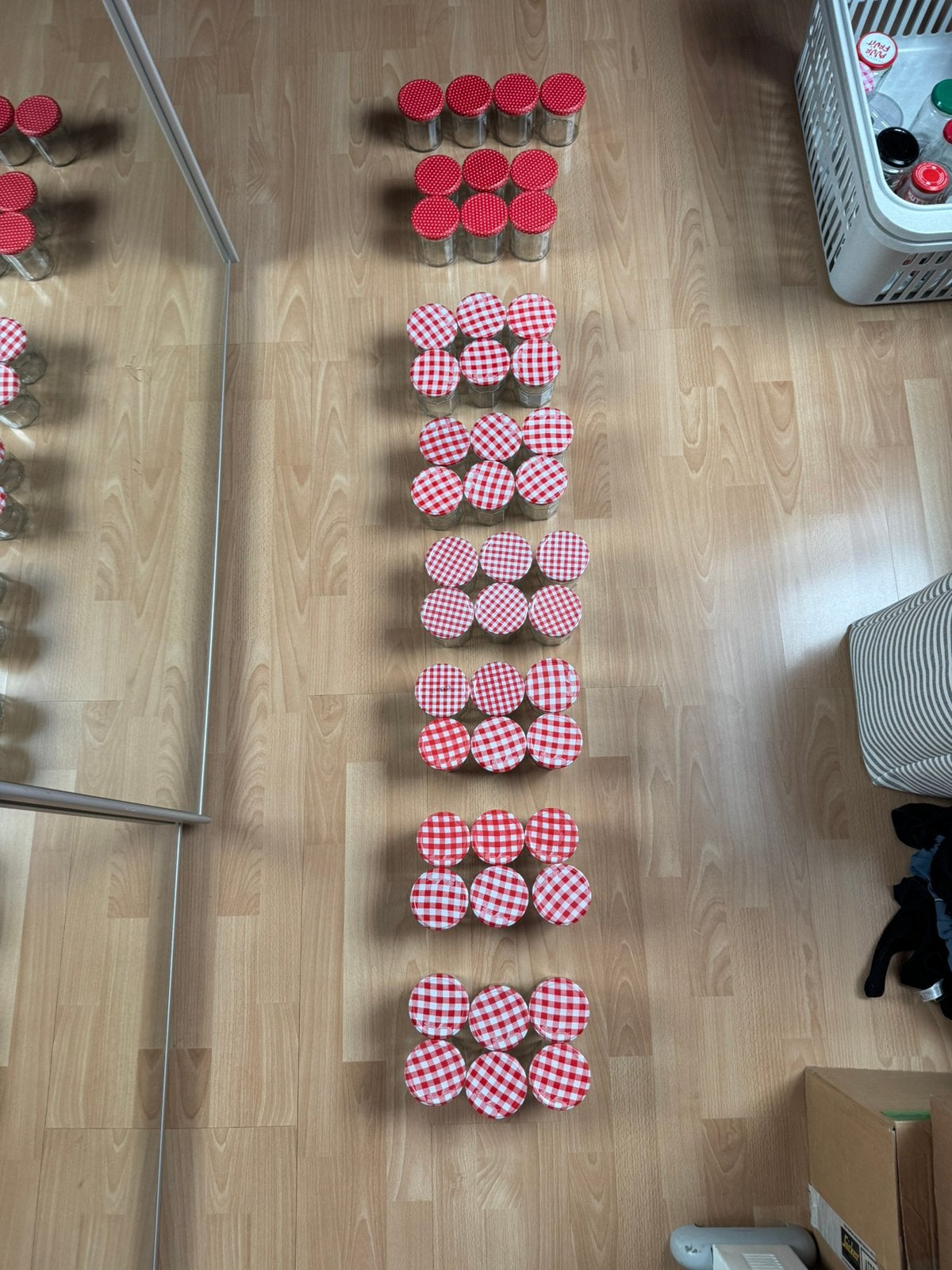 Confituurpotten, Ophalen, Zo goed als nieuw