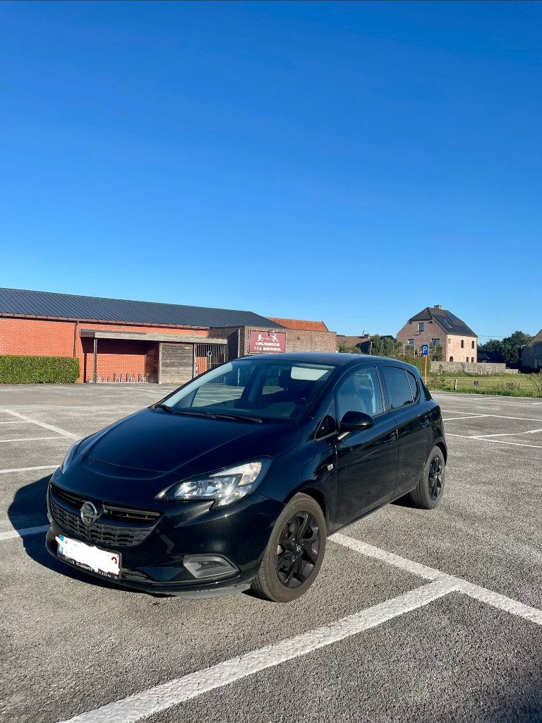 Opel Corsa 1.2 black edition, Autos, Achat, Euro 6, Boîte manuelle, Entretenue par le concessionnaire