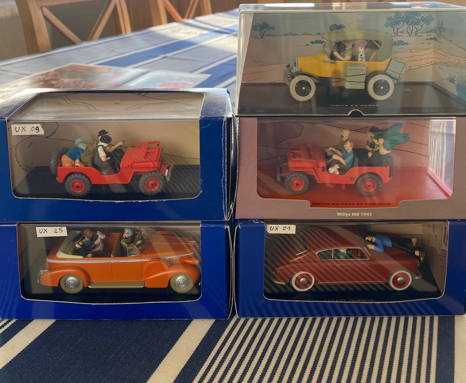 Lit de 5 voitures tintin, Ophalen, Zo goed als nieuw