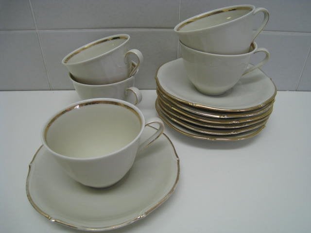 Set koffietassen, Winterling, Marktleuthen, Bavaria, Enlèvement