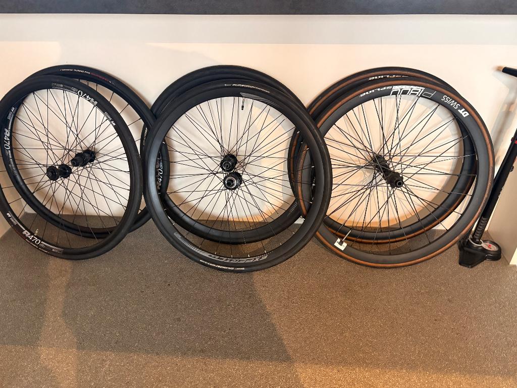 Koersfiets Wielen, Fietsen en Brommers, Fietsonderdelen, Zo goed als nieuw, Wiel, Aluminium, Racefiets, Ophalen of Verzenden