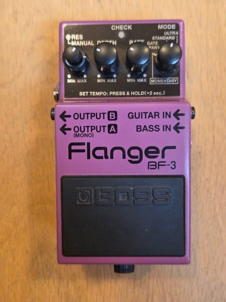 BOSS BF-3 Flanger effectpedaal, Muziek en Instrumenten, Ophalen of Verzenden, Gebruikt
