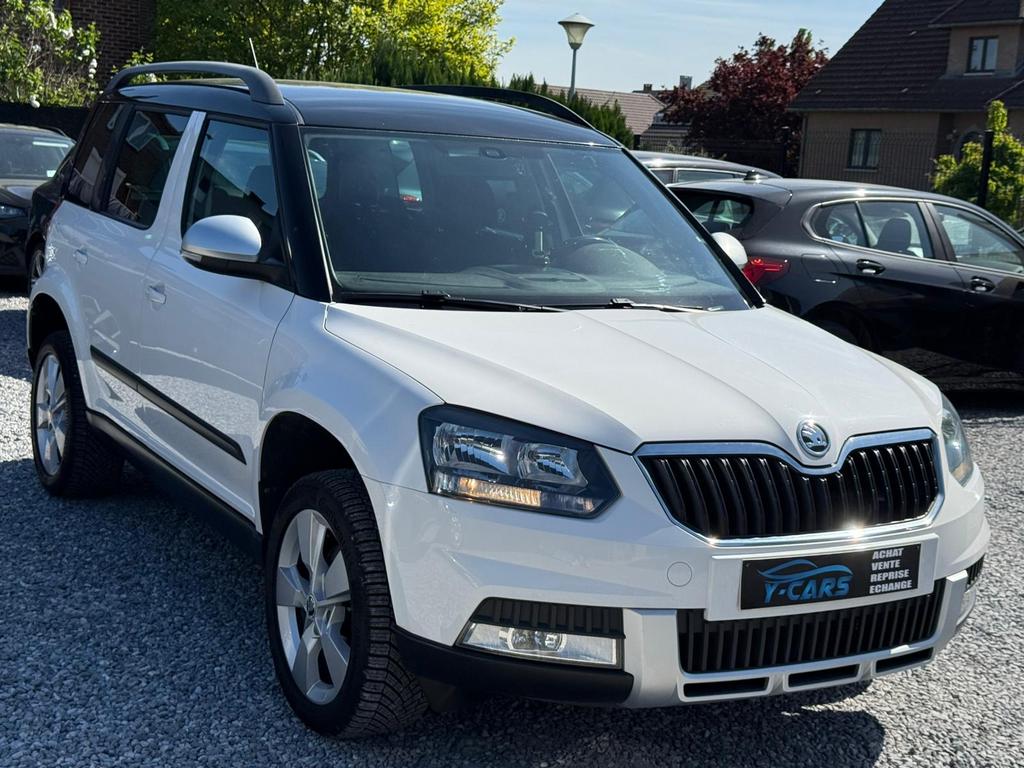 SKODA YETI 2.0CR TDI OUTDOOR//BOITE AUTO…, Auto's, Automaat, Euro 5, Stof, 4 cilinders