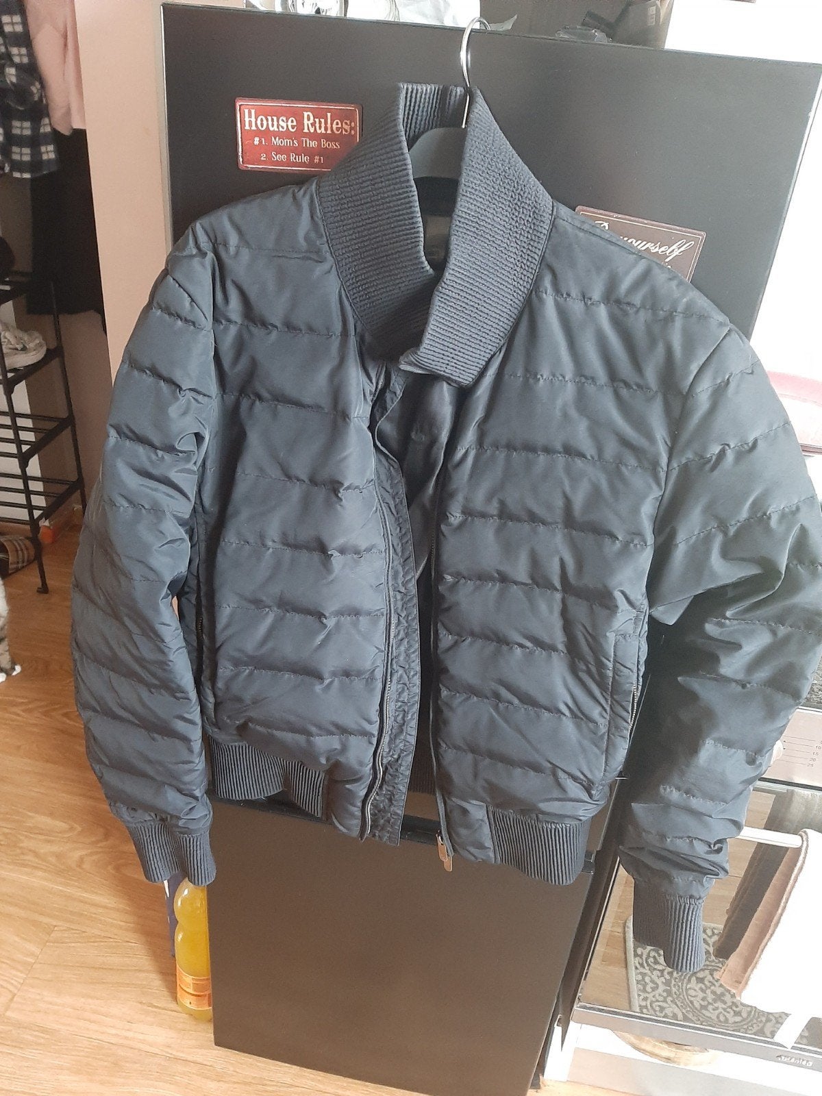 jas unisex, Ophalen