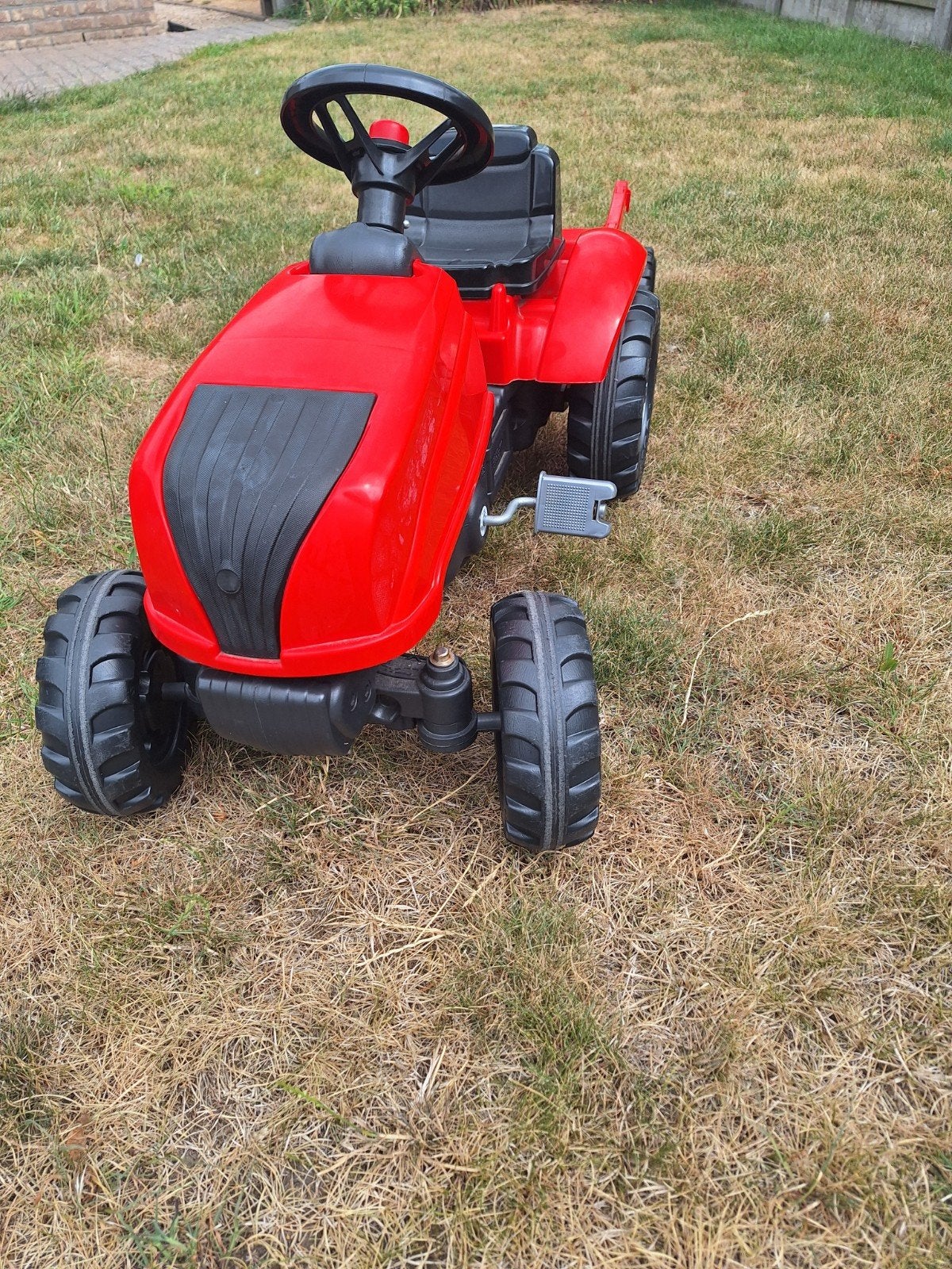 kinder fiets traktor, Ophalen