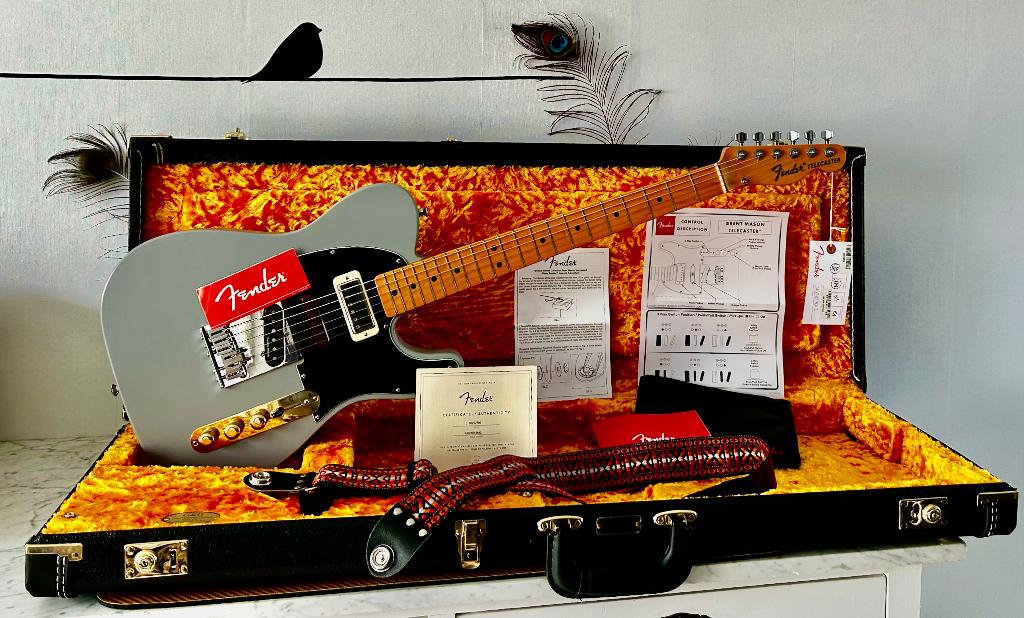 Fender Telecaster Brent Mason Signature, Enlèvement ou Envoi, Comme neuf, Solid body, Fender