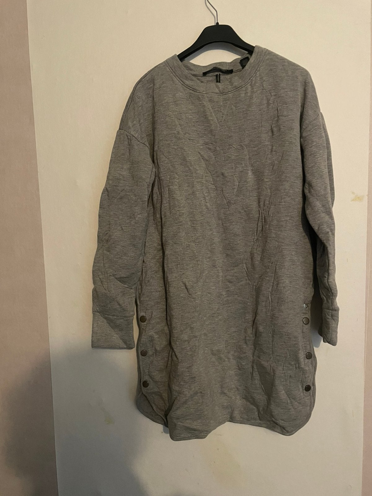 Pull bas, Enlèvement, Porté, Taille 36 (S), Gris