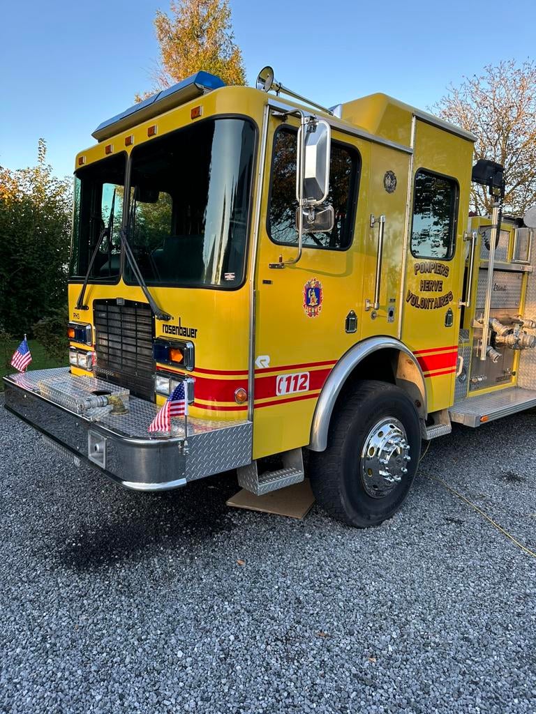 Camion de pompier américain usa, Enlèvement