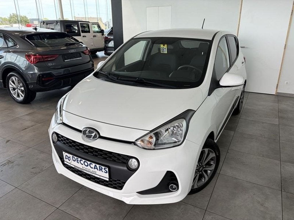 Hyundai i10 Automaat / Airco / Zetel & stuurverwarming / Ap, Autos, Hyundai, Achat, Euro 6, Noir, 5 portes
