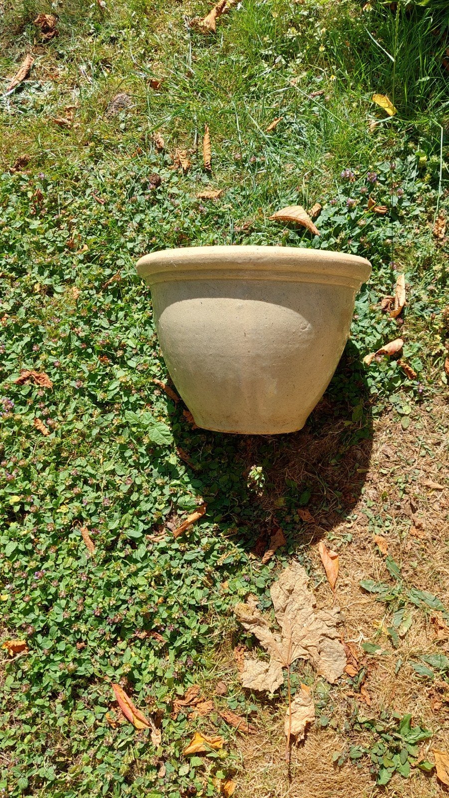 Pot céramique + sous pot, Enlèvement