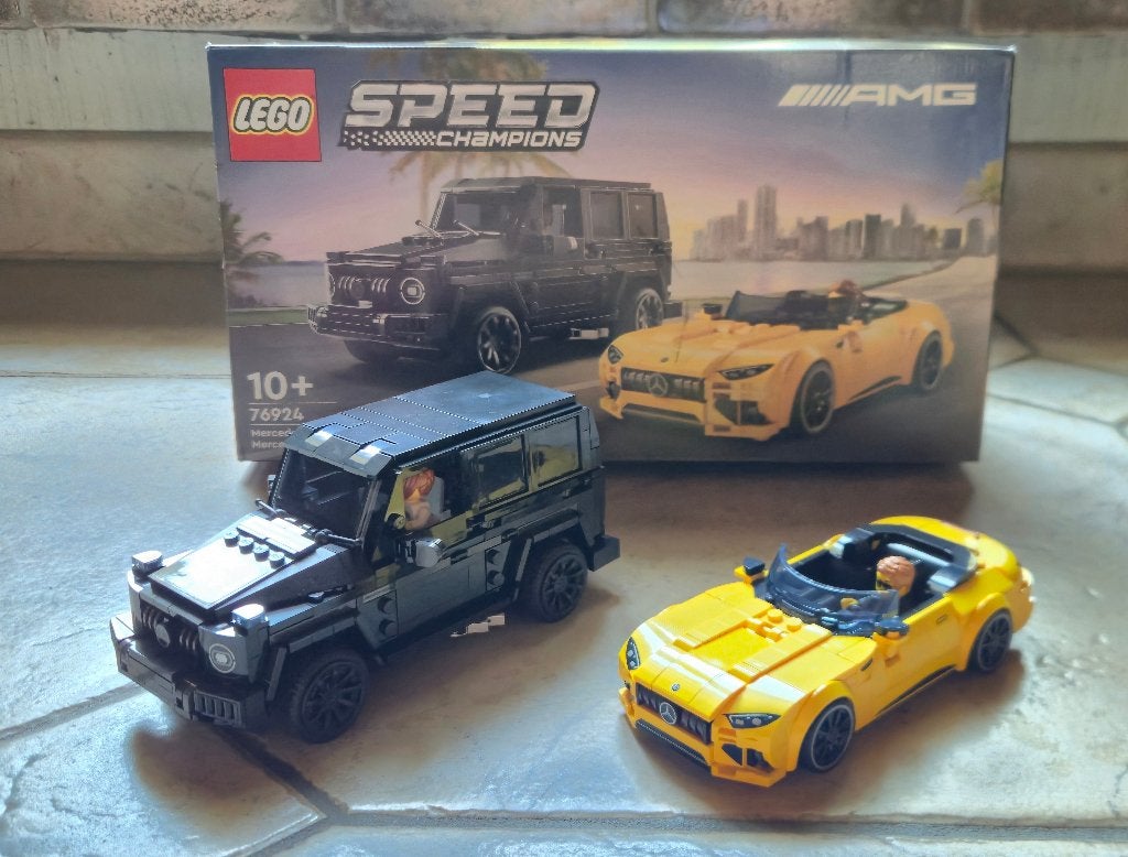 Lego Mercedes-AMG G 63 & Mercedes-AMG SL 63 (76924), Enlèvement ou Envoi, Lego, Ensemble complet, Pièces supplémentaires incluses