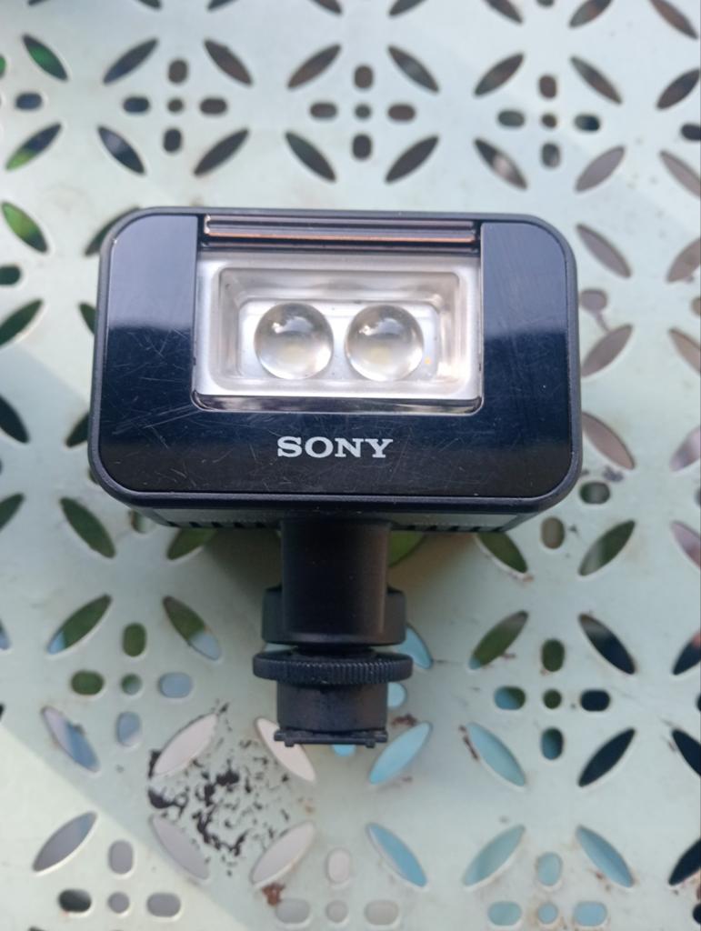SONY HVL LEIR-1 inc IR FUNCTIE  VIDEOLAMP ZGAN, Ophalen of Verzenden