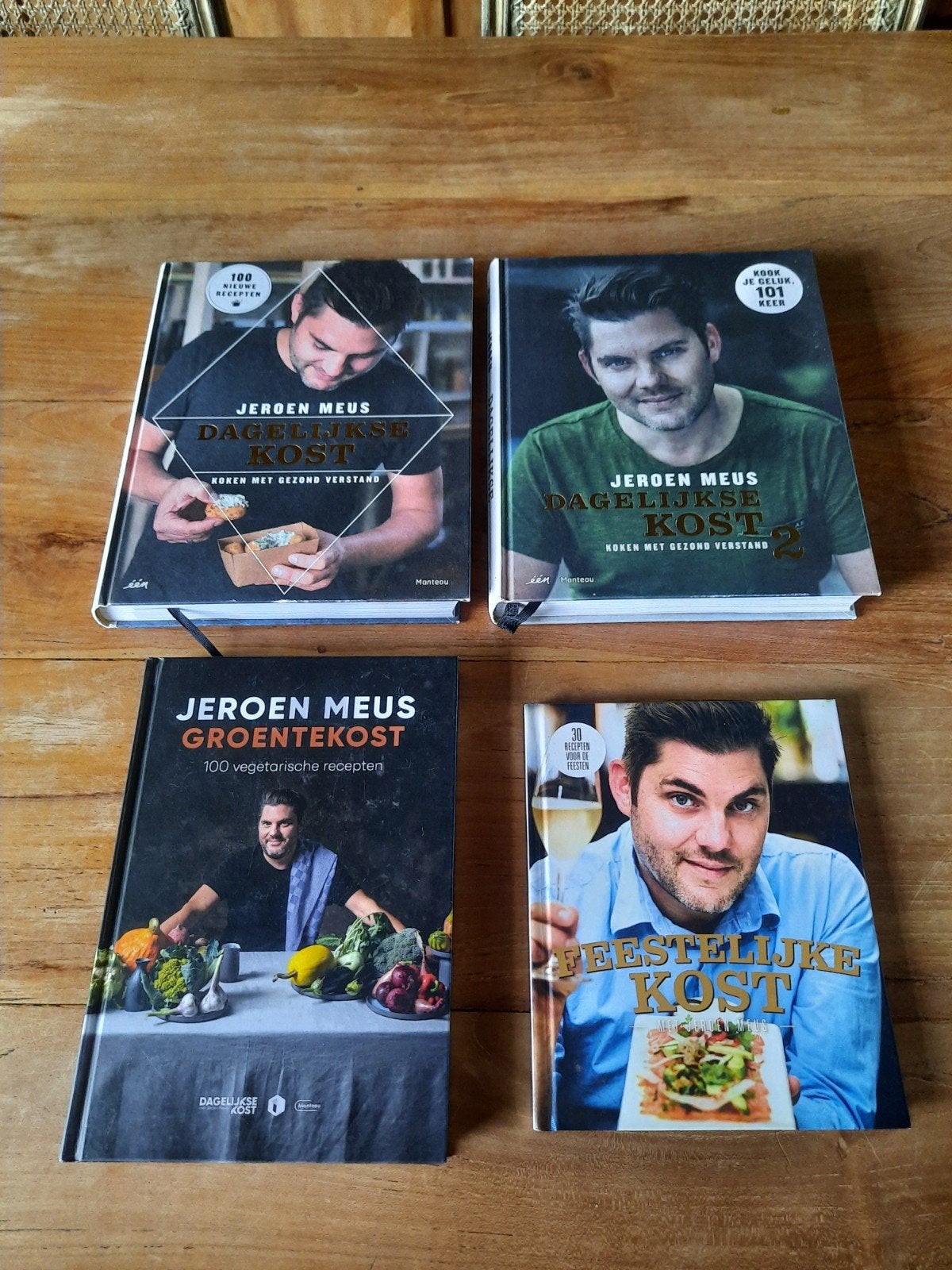 Jeroen Meus kookboeken, Ophalen
