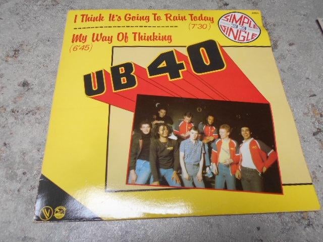 UB40 - 33T  / Simple single, Ophalen of Verzenden, Zo goed als nieuw, Single