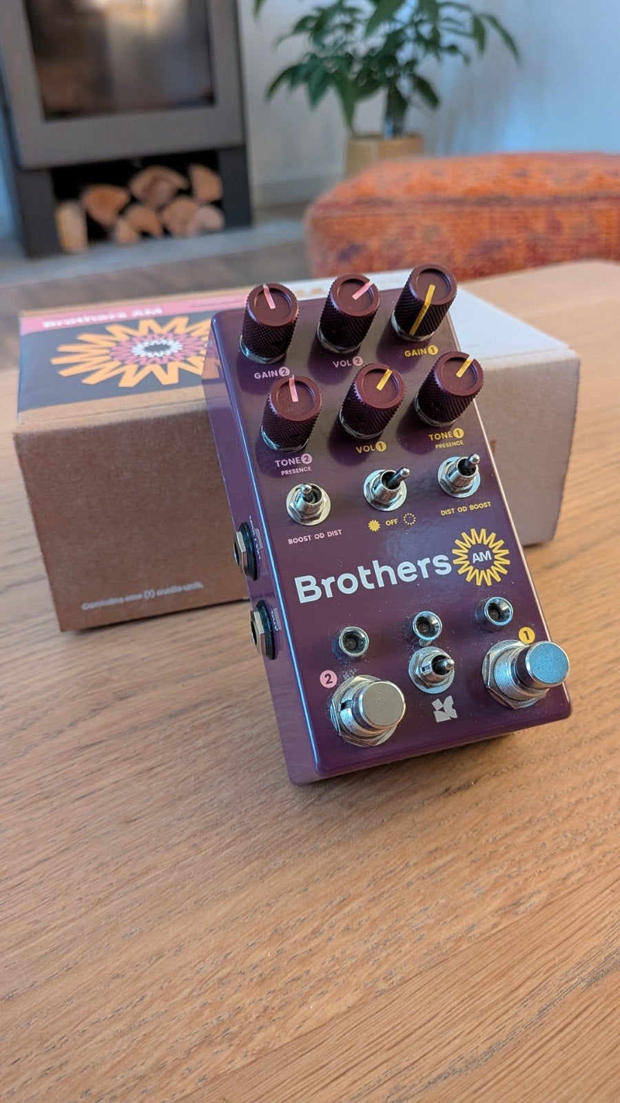 Chase Bliss Audio Brothers AM - 2025, Musique & Instruments, Effets, Comme neuf, Distortion, Overdrive ou Fuzz, Enlèvement ou Envoi
