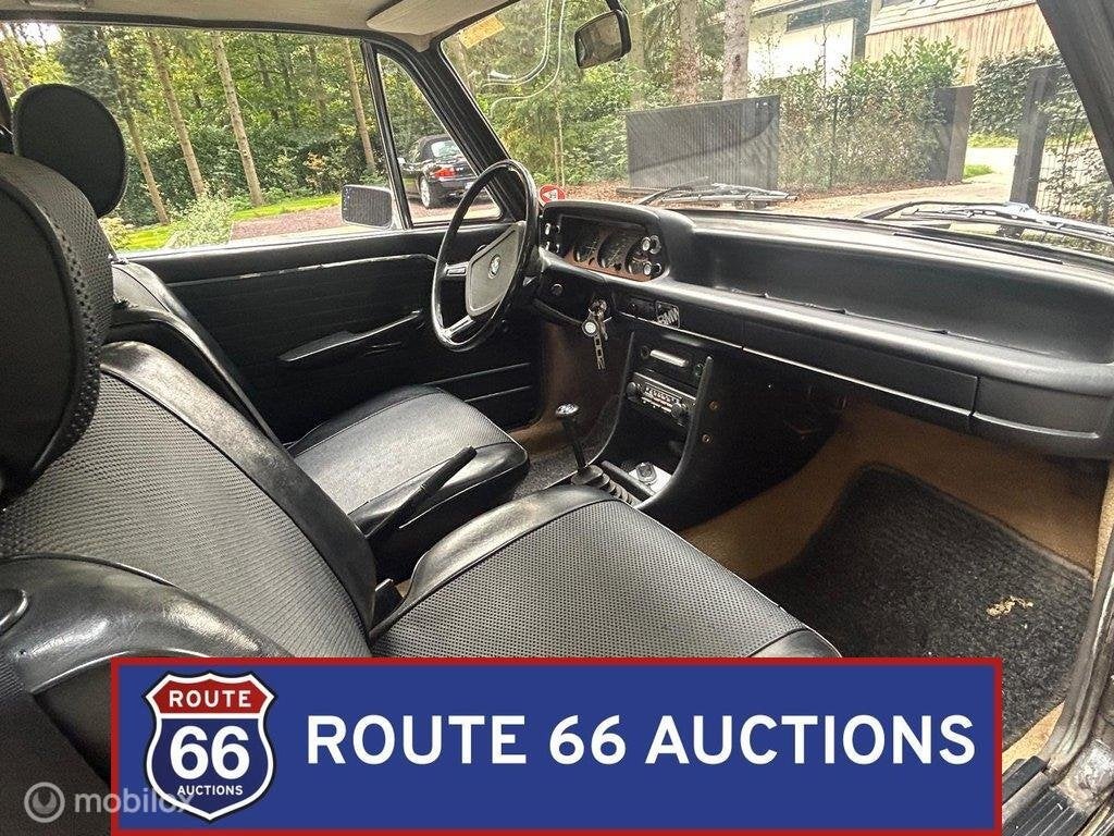 BMW 2002 Ti | 1975 | Route 66 Auctions, Auto's, Zwart, Bedrijf, Handgeschakeld, Overige carrosserie