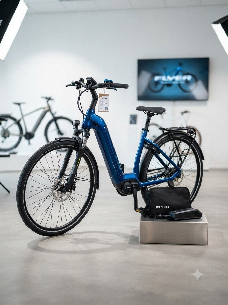 elektrische fiets Flyer Goutour 6 met Garantie, Fietsen en Brommers, Ophalen of Verzenden