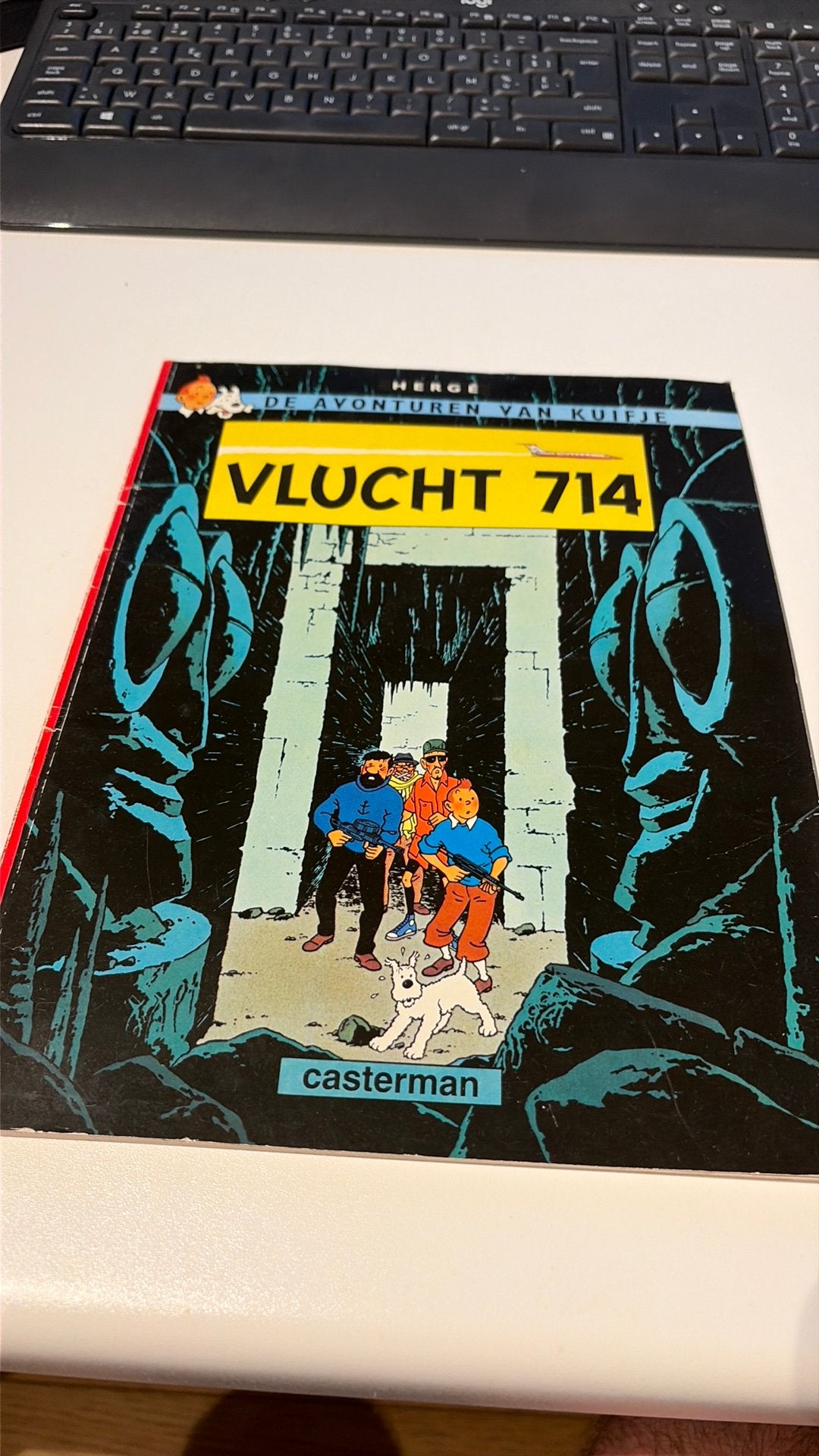 Kuifje - 21 - vlucht 714, Boeken, Eén stripboek, Ophalen, Gelezen